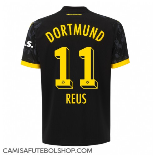 Camisa de time de futebol Borussia Dortmund Marco Reus #11 Replicas 2º Equipamento 2023-24 Manga Curta